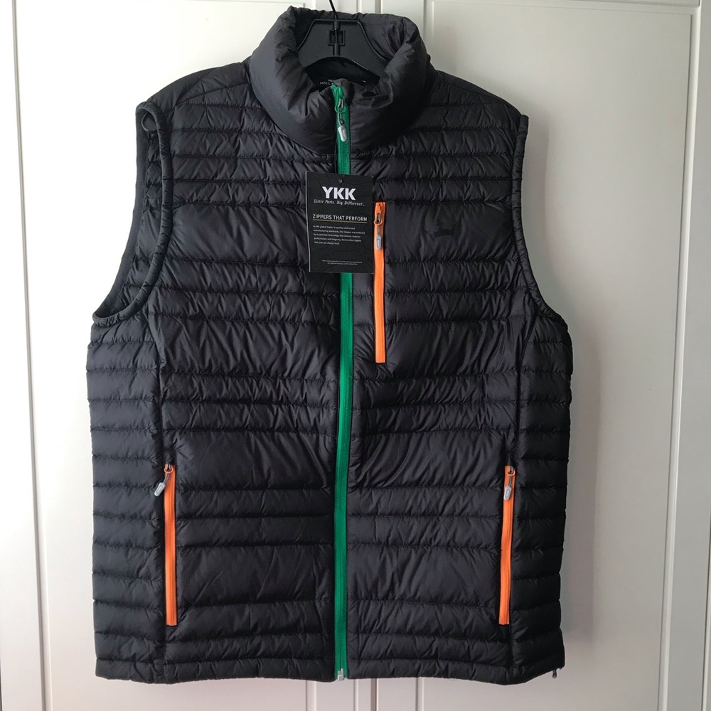 NWT Men’s Draftkings Down Vest lightweight Size L